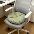 thumbnail image 6 of Anckoeil Round Linen Seat Cushion, Soft Padded Chair Pad, Non-Slip Washable Cushion for Dining, Kitchen & Office Use, 6 of 6