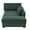 Hunter Green/L, variant on DREAMSIDEA Oversized Chaise Lounge for Living Room Modern Corduroy Sofa with Right Armrest Indoor Lounge Chair,Dark Grey