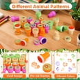 thumbnail image 3 of Naler 26 Pcs Animal Stamps for Kids, Self-Inking Stamp Set, Children's Craft Supplies Party Favors for Kids, 3 of 6