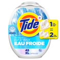 thumbnail image 2 of Tide Capsules Pur et Doux Eau Froide Capsules de Détergent à Lessive, Capsules de Détergent à Lessive Hypoallergéniques, 45 Unités, 2 of 20