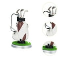 thumbnail image 6 of GARENDE Golf Bag Pen Holder Desk Gadgets Birthday Gifts Pencil Holder Golf Club Pens brown, 6 of 9