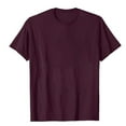 thumbnail image 4 of WAENQINLA Big and Tall Mens Short Sleeve T-Shirt Lightweight Crewneck Basic Shirts Summer Classic Solid Color Tees,M-4XL, 4 of 6