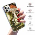 thumbnail image 2 of Yoga Frog Mushroom Plant Case for iPhone 13 Pro Max,Aesthetic Art Design Pattern Soft TPU Bumper Case Cover, 2 of 5