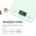 thumbnail image 3 of Labymos Food Scale Digital Kitchen Scale 1g/0.01oz Precise Graduation Weight Grams Ounces Tempered Glass for, 3 of 8