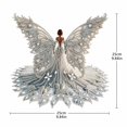 thumbnail image 2 of 25x25cm White Square Picture Frame, Display Frame for Special Shaped Diamond Painting, DIY Pearl Bead Art Canvas Wall Decor Frame for Home Bedroom Living Room, 2 of 6