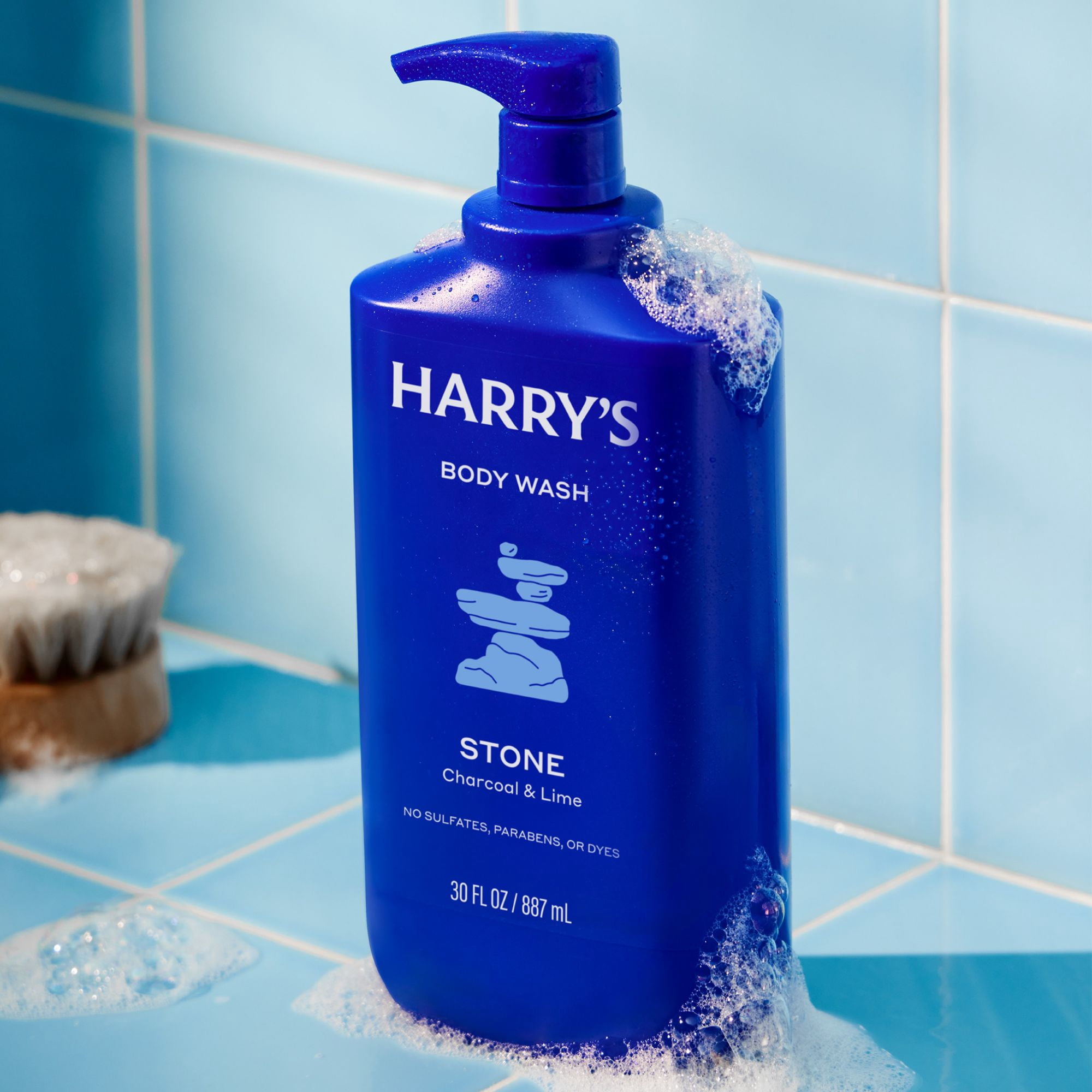 Harry's Men's Cleansing Body Wash, Stone, 30 fl oz