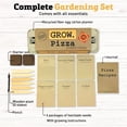 thumbnail image 2 of Backyard Safari Grow Gardens Pizza Kit – Patio Gardening Set with Heirloom Seeds, 2 of 5
