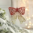 thumbnail image 4 of Bwiyojiz Christmas Decorations Tree Pendant Snowflakes Flower Garlands and Bowknots Shaped Ornaments Gifts, Gifts for Mom, Multicolor, 4 of 6