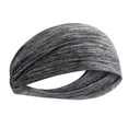 thumbnail image 2 of Mujeres Hombres Diadema Elástica Tocado Transpirable Con Absorción Sudor () Azul, 2 of 9