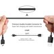 thumbnail image 2 of Love Your Yy Cable Usb De Repuesto Para Micrófonos De Grabación Blue Yeti Mic Blue Snowball Ice Cable De Micrófono Usb (10 Pies), 2 of 5