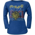 thumbnail image 1 of Little Miss - Ski Your Buns Off Juniors Thermal, 1 of 1