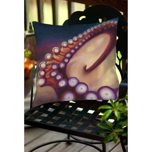 Thumbprintz Octopus Indoor/Outdoor Pillow - Walmart.com - Walmart.com