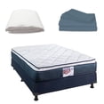 thumbnail image 1 of Colchón Individual + Box Blu + Sábanas + Protector de Colchón Spring Air Monaco, 1 of 8