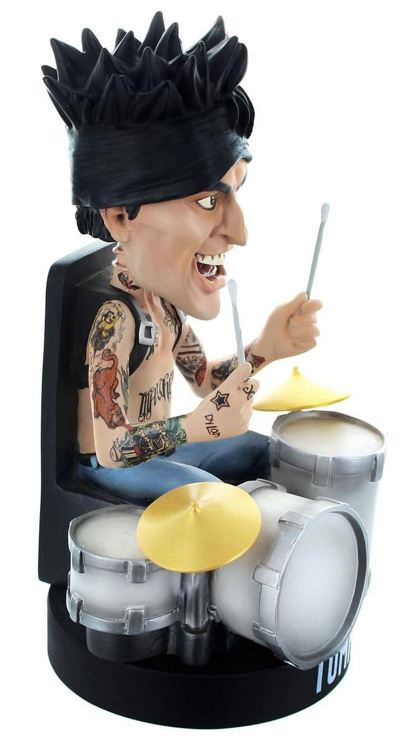 Locoape Motley Crue Tommy Lee No Drum Rig Resin Bobble Head