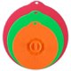 thumbnail image 1 of Tapa de silicona Rojo verde oscuro naranja Juego de 3 piezas redondas, 1 of 5
