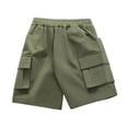 thumbnail image 5 of Yindaity Shorts Toddler Boy Toddler to Youth Athletic Shorts for Boys and Girls Soccer Basketball Sports(AG,5-6 Years), 5 of 5