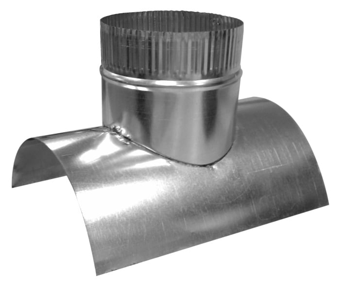 Duct Outlet 90 Degree Saddletap Round HVAC (10") to fit on 14