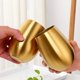 thumbnail image 5 of Zhuge Mingcheng - Vaso de vino sin tallo de acero inoxidable de 17 oz,regalo para el día del padre, vaso de vino portátil para exteriores para piscina,juego de 2 vasos de metal para beber (dorado), 5 of 5
