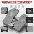 thumbnail image 4 of MBB Exerciser Pedal,Under Desk Mini Stepper,Relieves Varicose Veins，Gray Color, 4 of 8