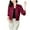 Wine Jacket for Women, variant on Stand Collar Jacket for Women Long Sleeve Casual Trendy Fall 2025 Crop Outerwear Coats with Pockets Black XL