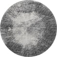 thumbnail image 2 of Addison Rugs Mayfield Washable Transitional Abstract Black Round Rug, 8' x 8', 2 of 5