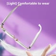 thumbnail image 5 of Smart Glasses With Wireless Earbuds, Anti Blue Light, Bluetooth, Lightweight, For Men And Women,White, 5 of 6