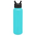 thumbnail image 4 of Simple Modern 40 oz Summit Water Bottle with Straw Lid - Gifts for Men & Women Hydro Vacuum Insulated Tumbler Flask Double Wall Liter - 18/8 Stainless Steel -Caribbean, 4 of 7
