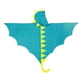 thumbnail image 4 of Kids Dinosaur Cape Coat Props Dragon Hood Cloak for Party Birthday Role Play Blue, 4 of 8