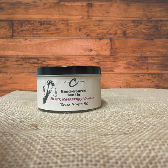 Black Raspberry Vanilla Candle Tin