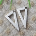 thumbnail image 4 of K-KED 240 Pcs Tibetan Silver triangle Charms Pendant 20x12MM S5127 DIY Delicate Jewelry Making, 4 of 4