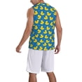 thumbnail image 2 of Sikiie Rubber Duck Basketball Jersey Reversible Men's Mesh Athletic Sports Shirts Training Practice S-4XLMedium, 2 of 6