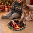 thumbnail image 5 of Christmas 3D Rugs Optical Illusion,Vortex Floor Mat with Christmas Pattern,Non-Slip Santa Claus Round 3D Effect Design Floor Mat for Festive Xmas Holiday Party Home Indoor Decorative, 5 of 6