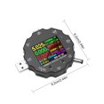 thumbnail image 1 of Tignapoo Testeur USB Écran Couleur 1.8 Pouces Compatible Bluetooth pour Mesure de Tension et de Courant - Détection de Double Courant pour Divers Appareils USB et Sources d'Alimentation DC avec Option Clips Crocodile, 1 of 6