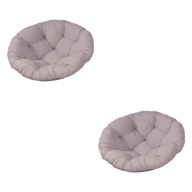 Bewildely 60x60cm Cojín de asiento al aire libre Cojines de silla para mecedora Silla de huevo de jardín Type2 NO2
