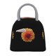 thumbnail image 1 of Balery Orange Dalia Bolsa de Almuerzo para Mujeres, Caja de Almuerzo, Bolsa de Almuerzo Pequeña Impermeable, Tote de Almuerzo Reutilizable con Gran Capacidad, 1 of 6