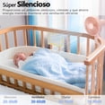 thumbnail image 3 of Ventilador Portátil Recargable Con Clip Con Trípode Flexible,Ventilador para Carriola de Bebe Ajustable de 3 velocidades para camping, cuna, bicicleta, caminadora(rosa), 3 of 5