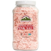 Himalayan Chef Pink Himalayan Salt Coarse Grain, Plastic Jar for Grinder Refills, 5 lbs