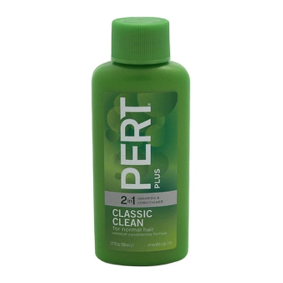 Pert Plus Classic Clean 2 in 1 Shampoo Plus Conditioner, 1.7 Oz