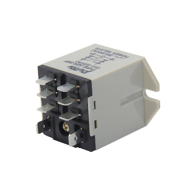 Bobina de de potencia de plástico enchufable de 8 polos 30F 30A 220 V CA 25 Zulema Relé de potencia
