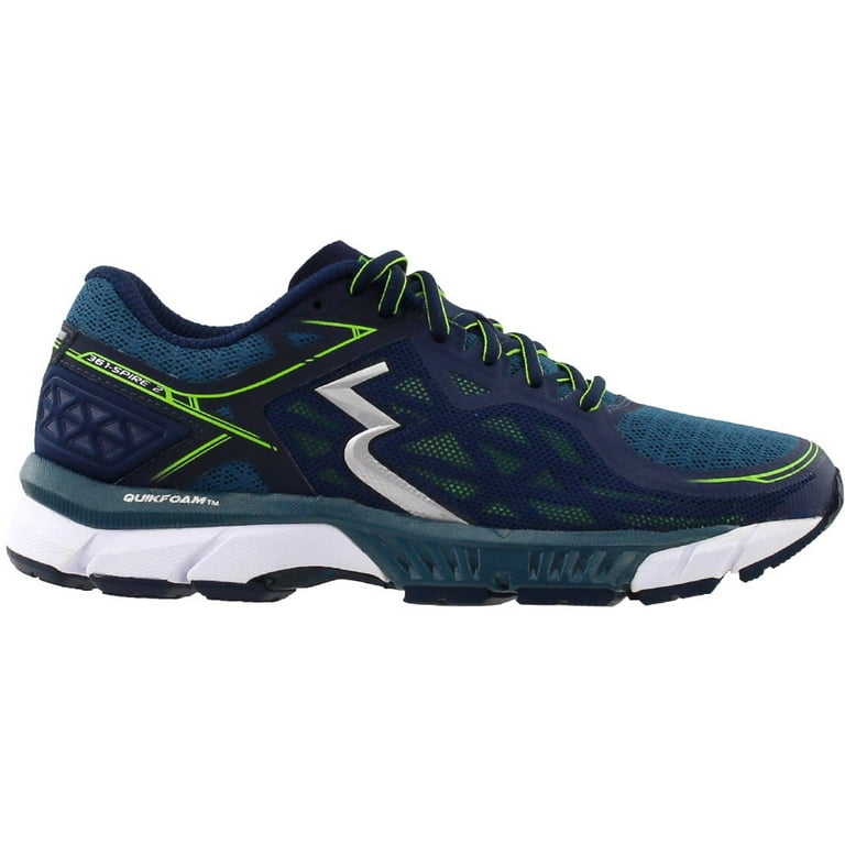 361 Degrees Men's Spire 2 Running Shoe, Maya/Lime, 11 D(M