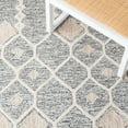 thumbnail image 6 of SAFAVIEH Artistry Alondra Geometric Runner Rug, Ivory/Black, 2'3" x 9', 6 of 11