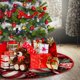 thumbnail image 5 of Falda para Árbol de Navidad Gmm251108005 | Falda Duradera para Árbol Festivo con Lentejuelas Brillantes | Varios Tamaños de 76 a 122 Cm | Base para Árbol Festivo para Decoraciones Navideñas, Regalos,, 5 of 6