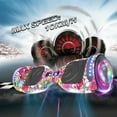 thumbnail image 4 of Hoverstar Flash Wheel Hoverboard 6.5 In., Bluetooth Speaker with LED Light, Self Balancing Wheel, Electric Scooter, Unicorn, 4 of 7
