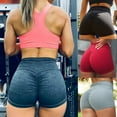 thumbnail image 1 of High Waist Shorts Women Pocket Yoga Shorts Athletic Workout Sport Shorts(Grey/XL), 1 of 7