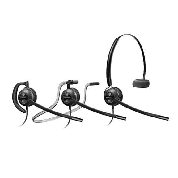 Pre-Owned Poly EncorePro 540 3-in-1 Convertible Mono QD Wired Headset (783P0AA)