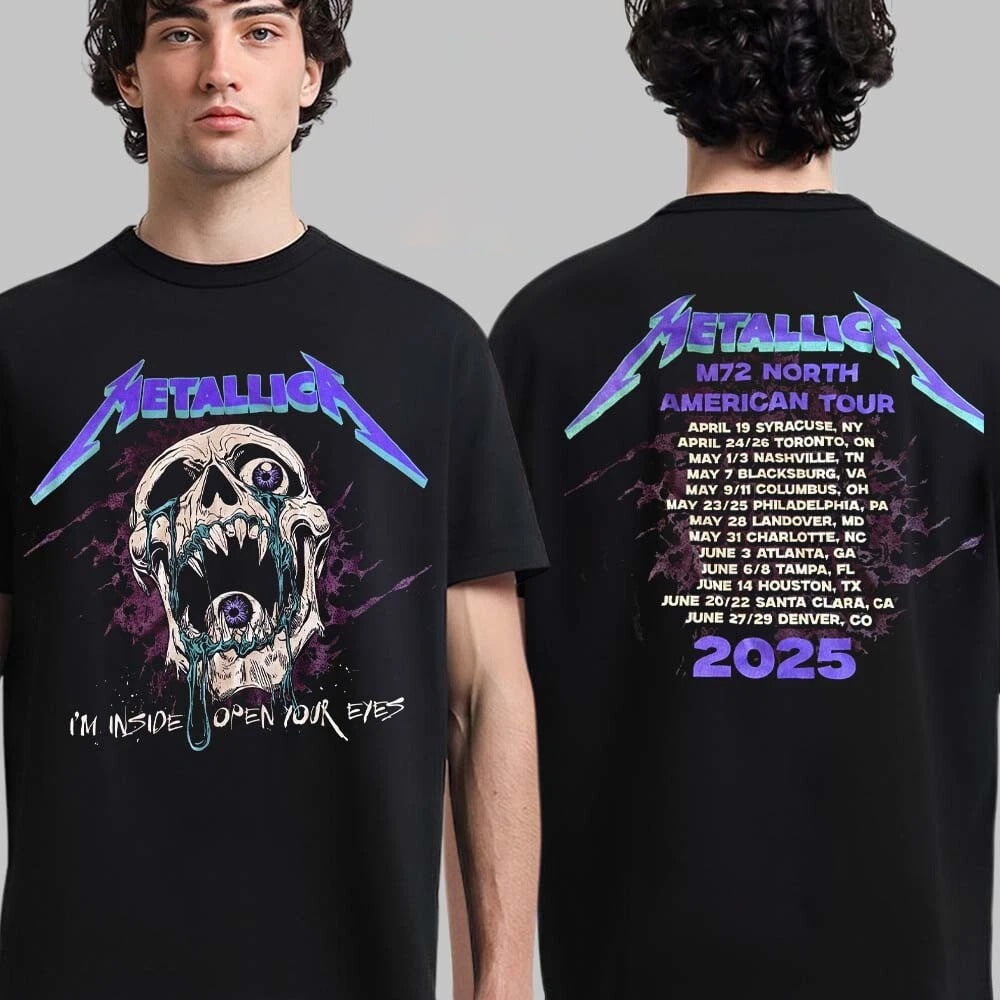 Metallica M72 North American Tour 2025 Tour Dates I'm Inside