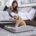 thumbnail image 4 of Step2 Close N Cozy Hideaway Comfortable Dog Bed for Small to Medium Dogs, Gray, 4 of 5