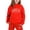 Red, variant on Toddler Outfits for Girls Sets Child Boys Long Sleeve Solid Warm Hoodie Pullover Tops Pants Kids Sweat Suit Sweatsuits 2-3 Years