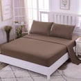 thumbnail image 1 of Sábana ajustable Funda de almohada Juego de fundas de colchón Home Hotel Juego de sábanas de poliéster Queen 4pcs / set Scienceny HA5199-12B, 1 of 7