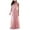 Pink, variant on Kureaily Elegant Bridesmaid Coral Guest Women Applique Lace Dress Wedding Dresses Women's Dress Comfy Summer Dresses Solid Color T Shirt Dress Dress for Women Buttons